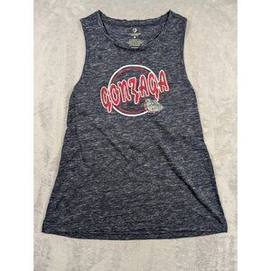 Gonzaga University Colosseum Tank Top Womens Size Large Blue College Teamwear